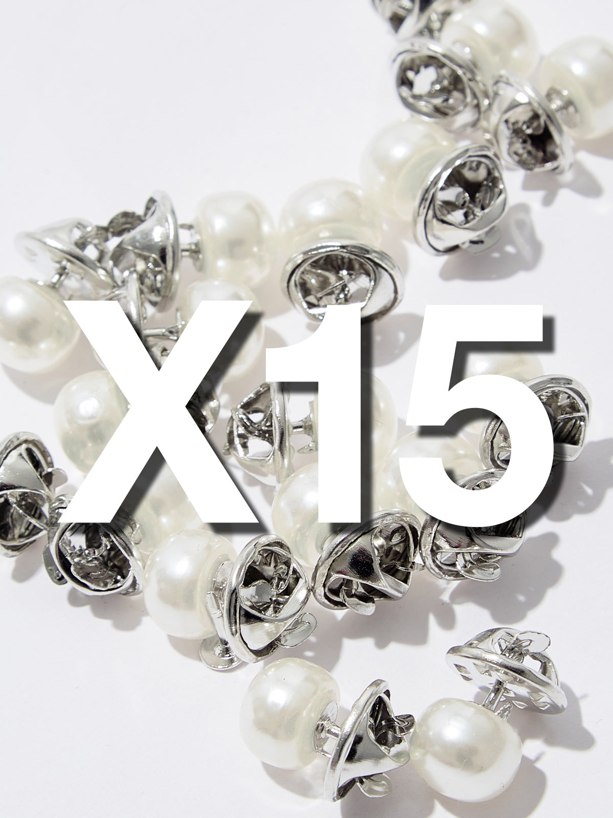 DIY Pearl Hood Print Boxy Hoodie