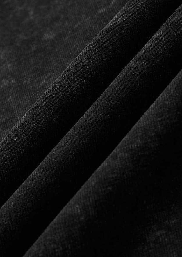 BOUNCE BACK© パールニットコラージュフェイスマスク ブラック Tシャツ