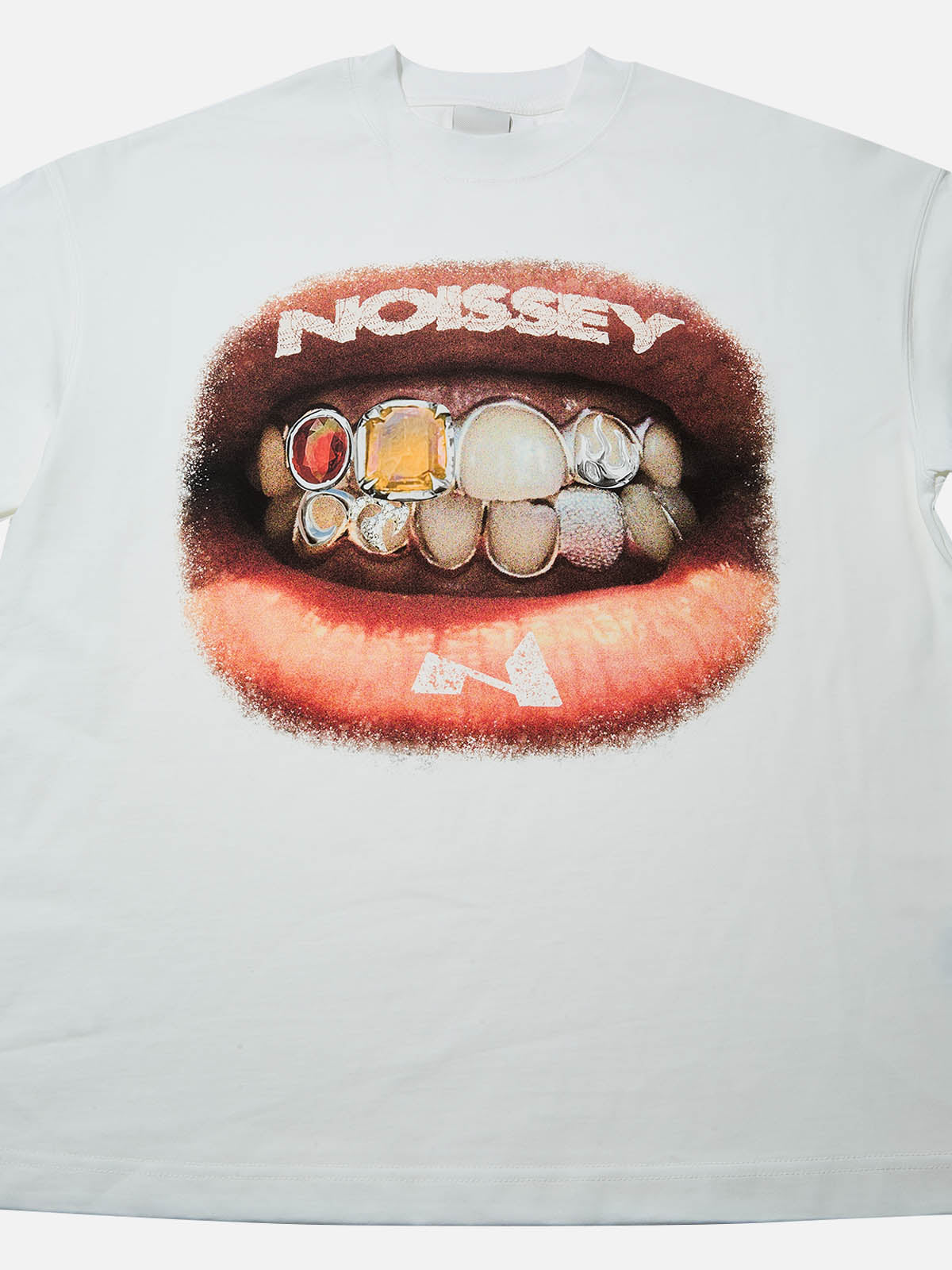 High quality Retro Lip Grills Noissey Print T-Shirt 310g