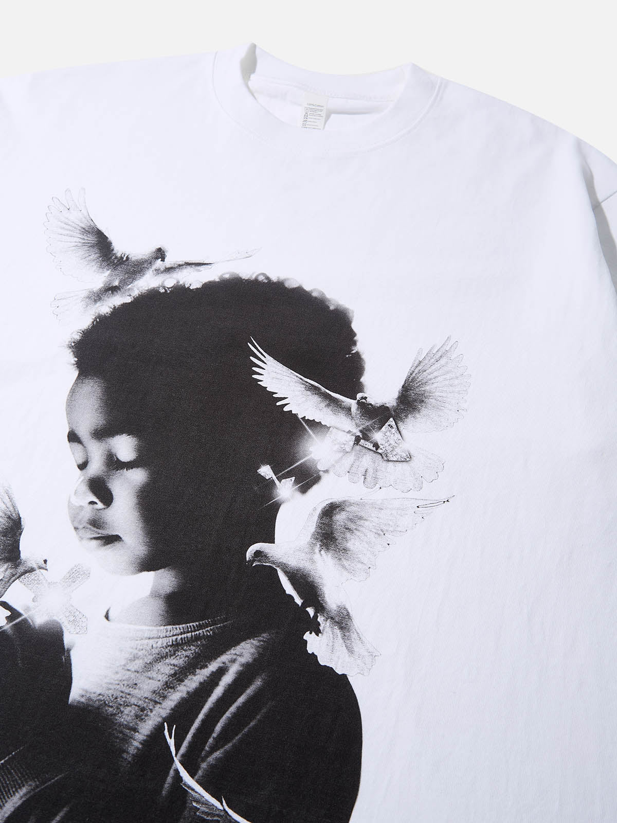 Peace Dove & Praying Boy Tee