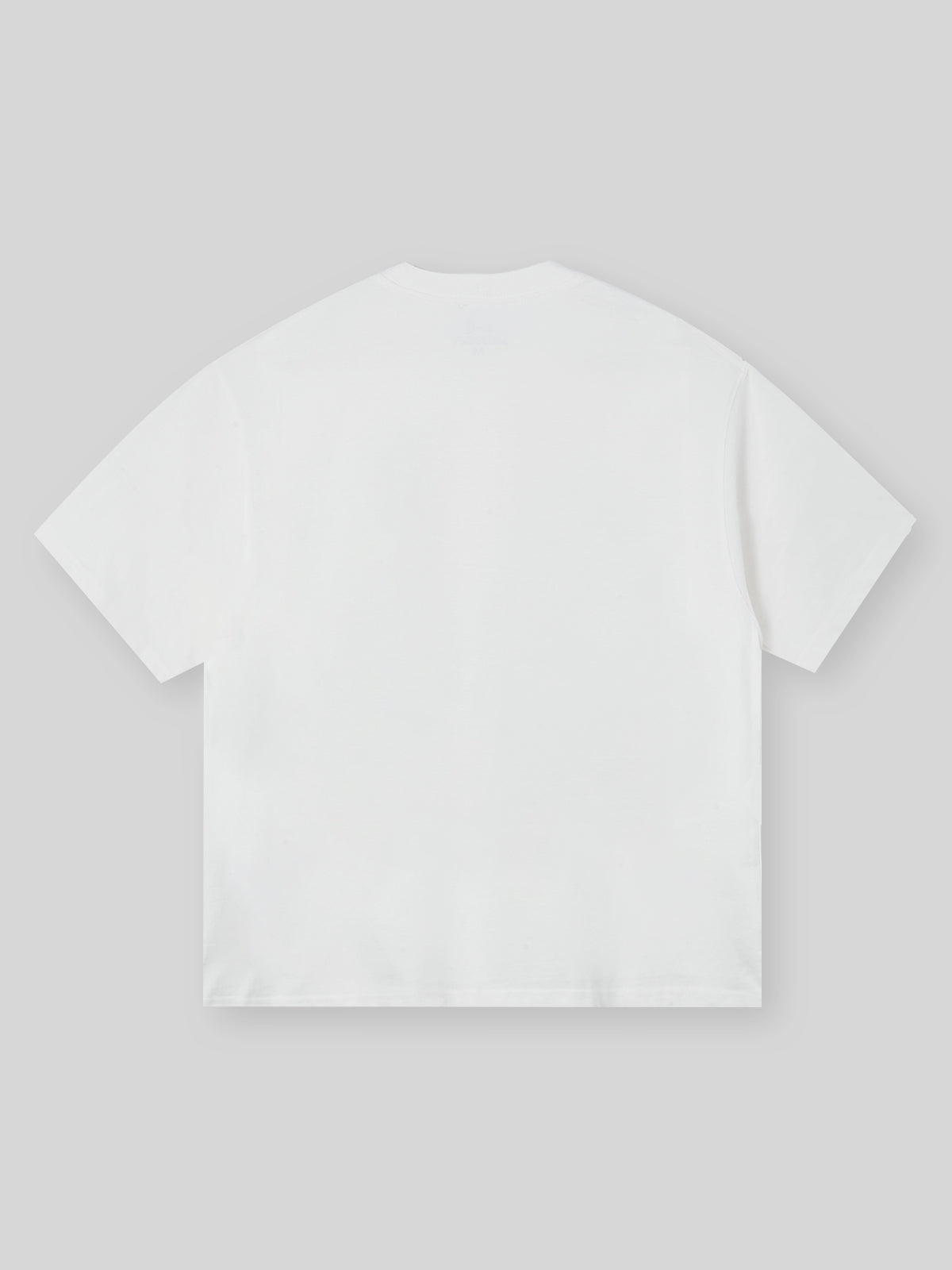 Blue-Pink Demon Horns Diamond Lips Print T-Shirt