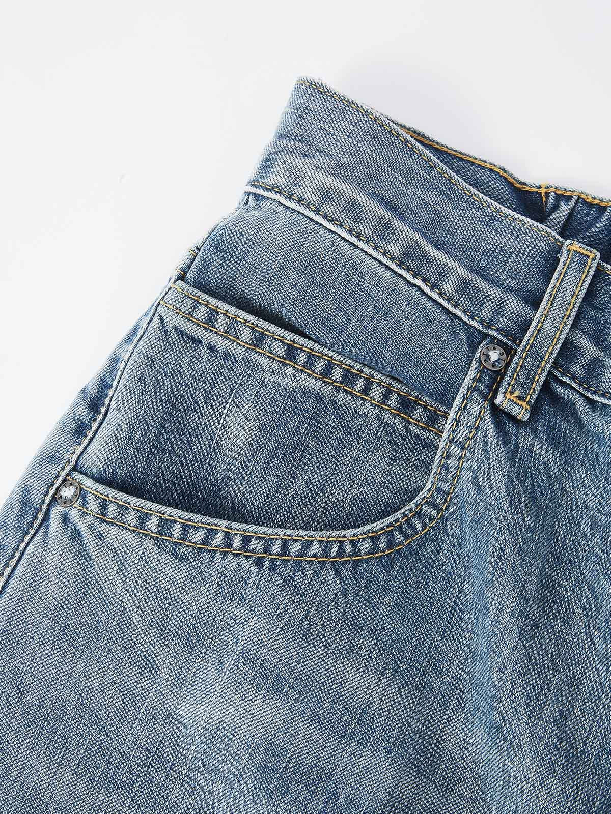 OBSTACLES & DANGERS©Noissey Rose Patchwork Denim Jeans