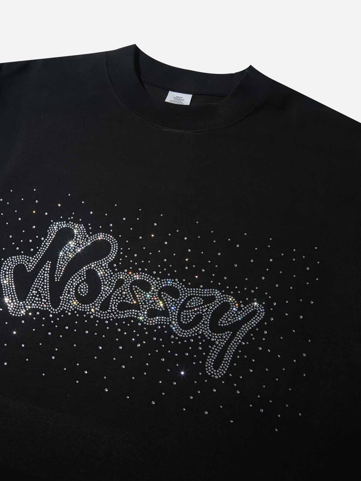 NOISSEY Diamond Logo High-Quality Print 350g T-shirt