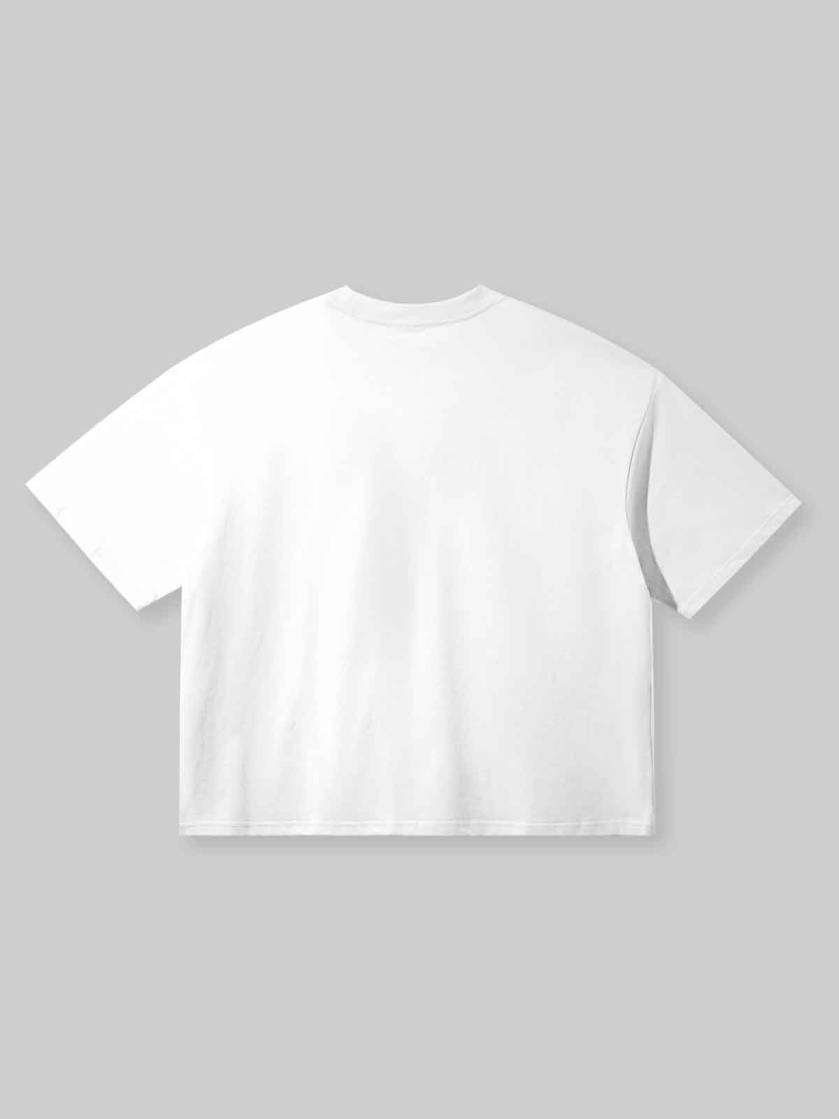 Girl & Her Gilded Nail Art Print T-Shirt