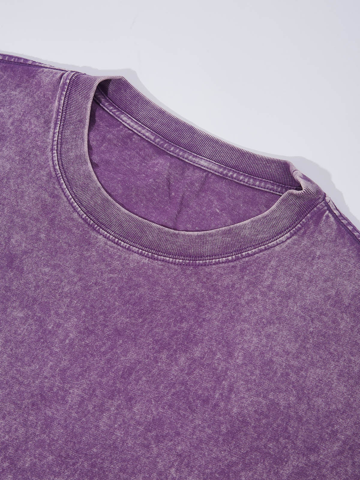 BOUNCE BACK© Exclusive Diamond Washed Purple 300g T-Shirt