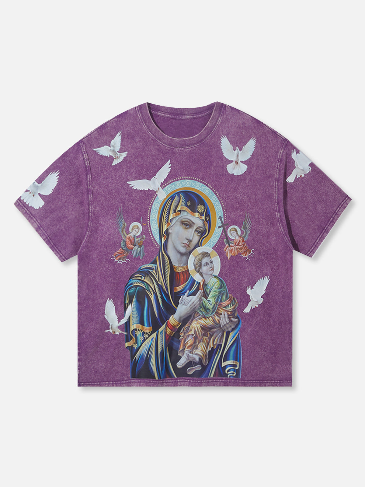 OBSTACLES & DANGERS© Madonna and Child T-SHIRT Available in 7 Colors