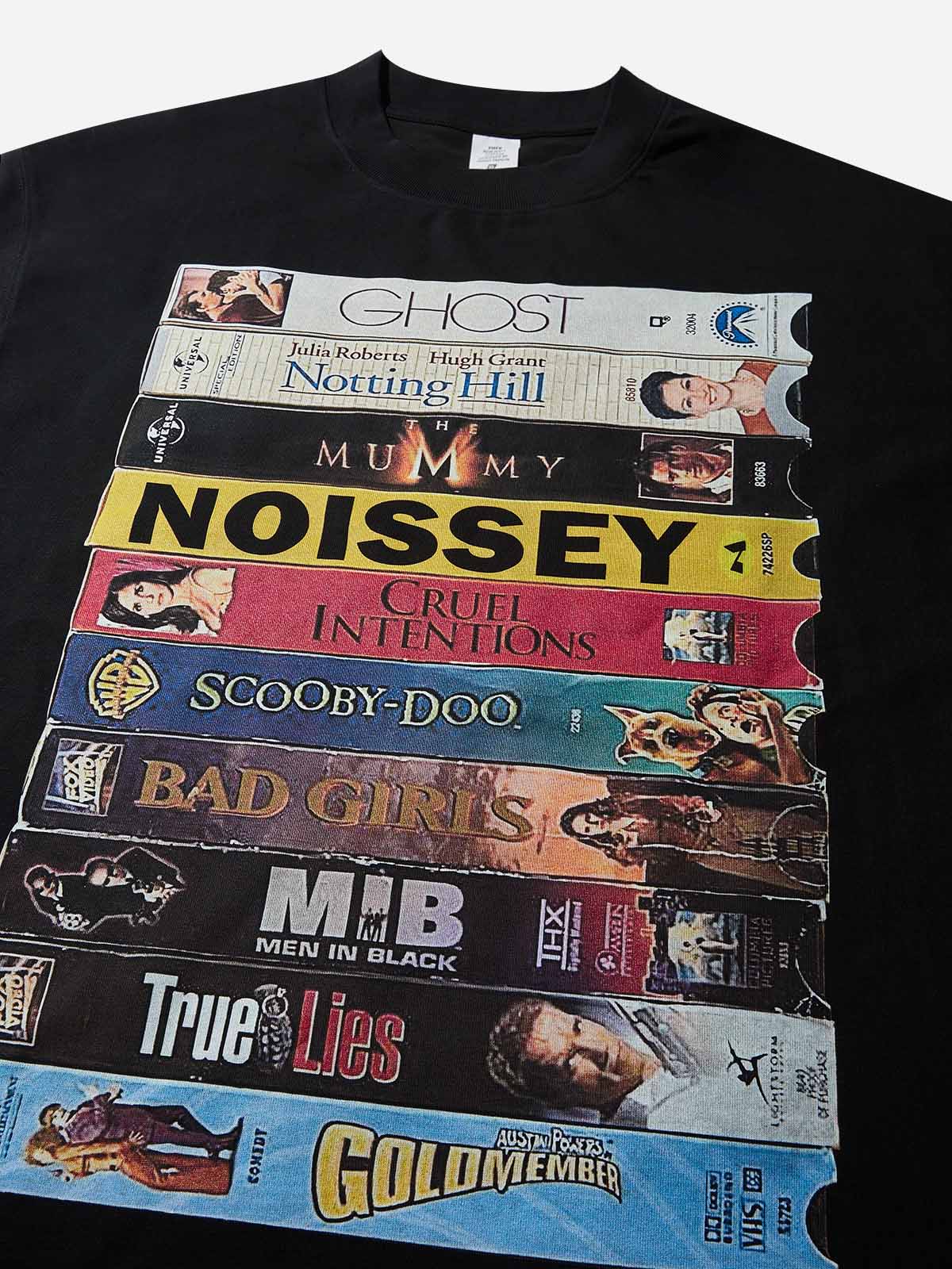 High Quality 90s Classic Movie Retro Print 350g T-shirt