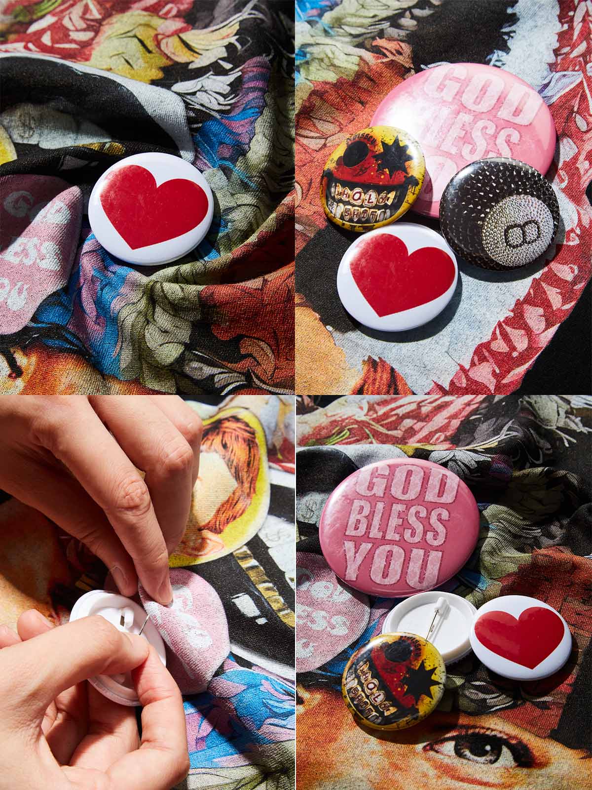 DIY Bad Boy with Knitted Cap Print Sleeveless Top
