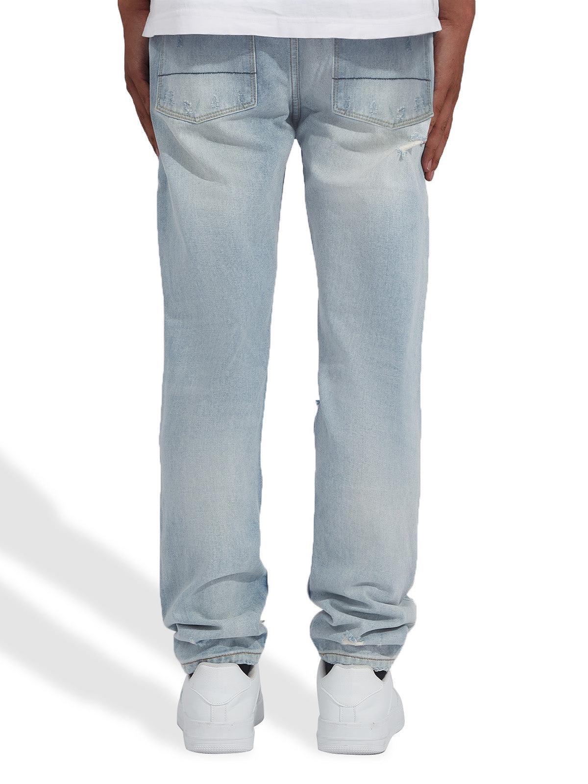 UNLEASH VOICE© Retro tapered straight-leg pants