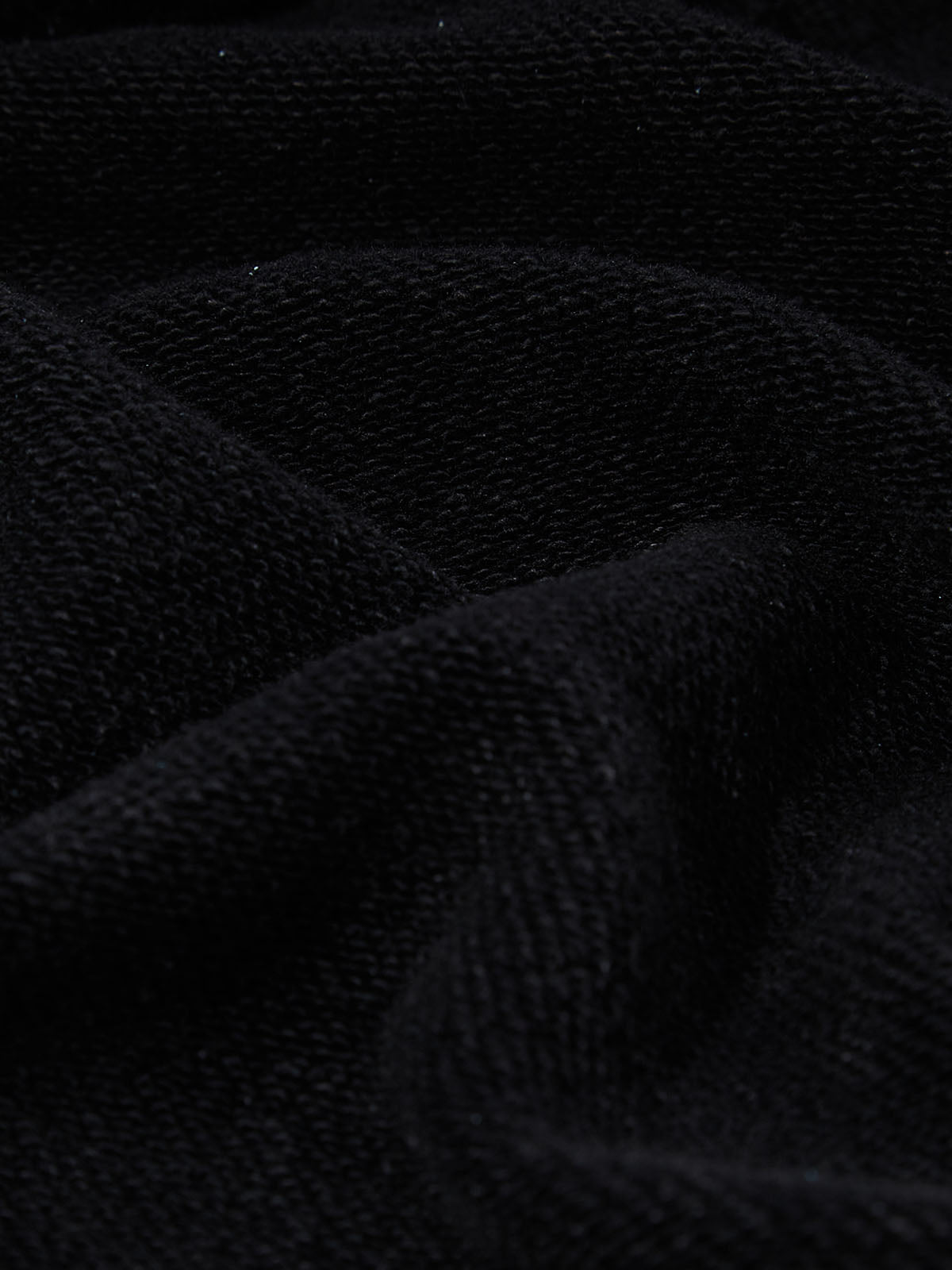 UNKNOWN ALLURE© ブラック マドンナ アンド チャイルド 壁画 350g ラウンドネック スウェットシャツ