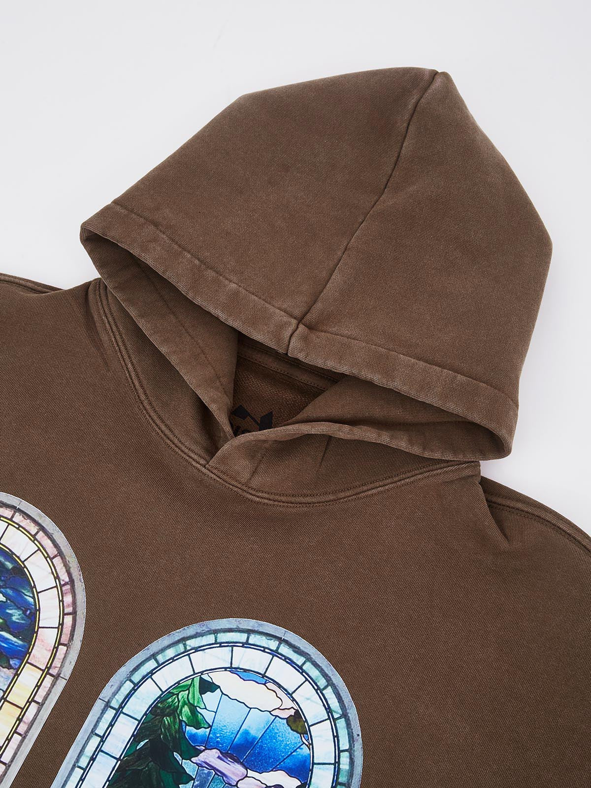 OBSTACLES & DANGERS© Stained Glass Print Coffee Hoodie