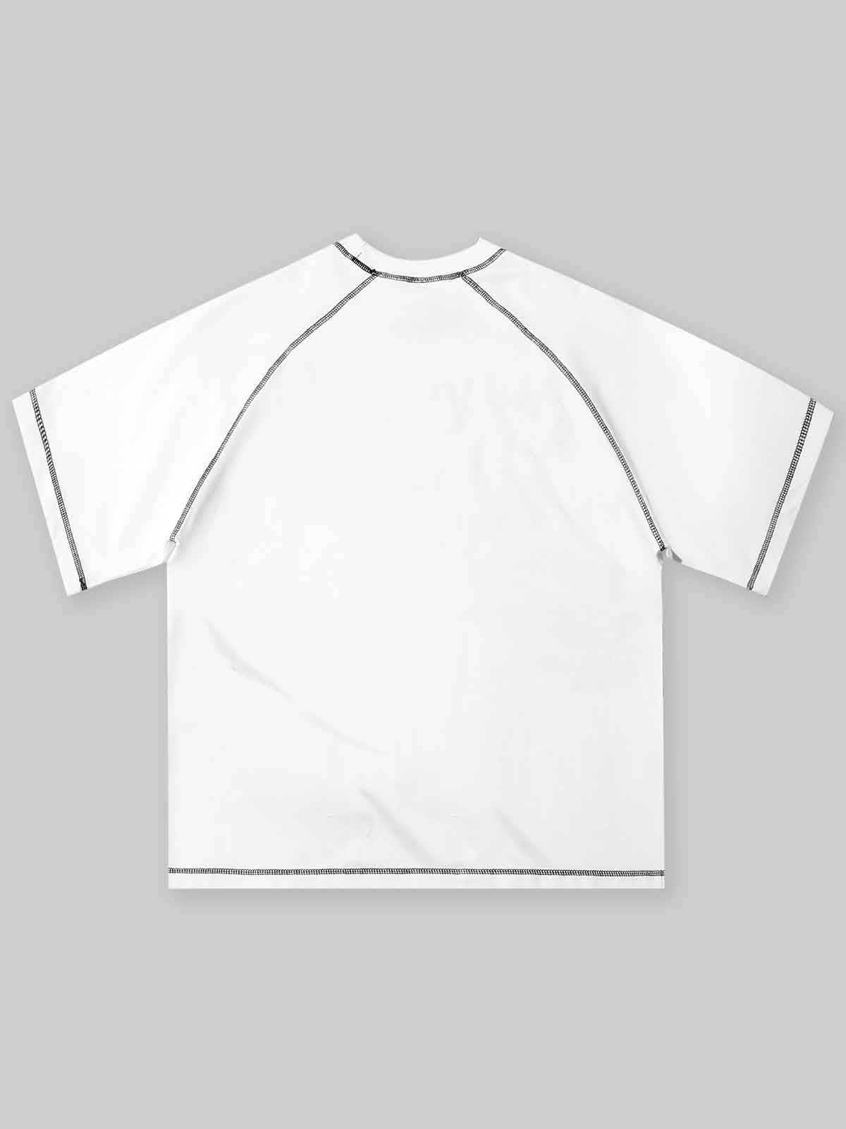 Finger Graffiti Diamond Ring Print T-shirt