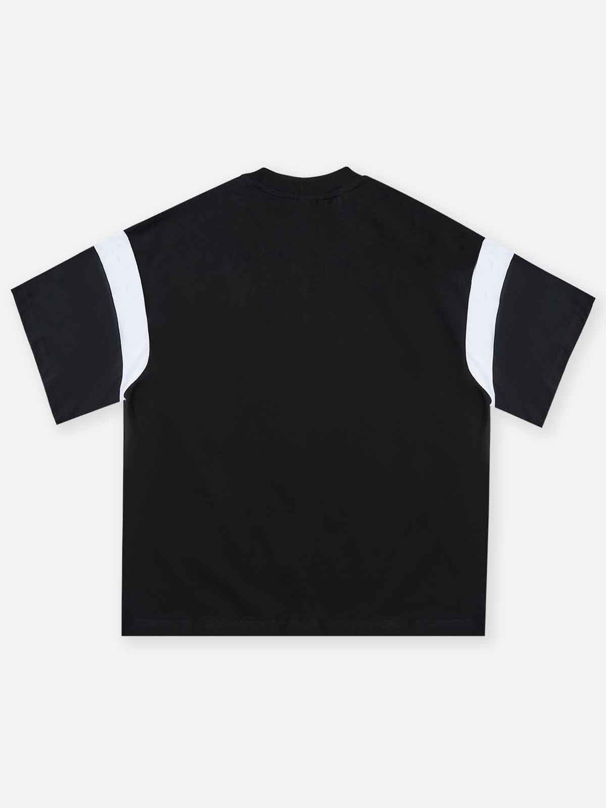 Gold & Jade Unique Grills Lip Print T-shirt