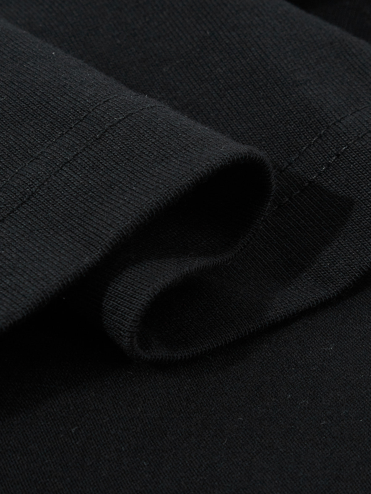 Sweat-shirt imprimé noir personnalisé avec patch pour lèvres et dents