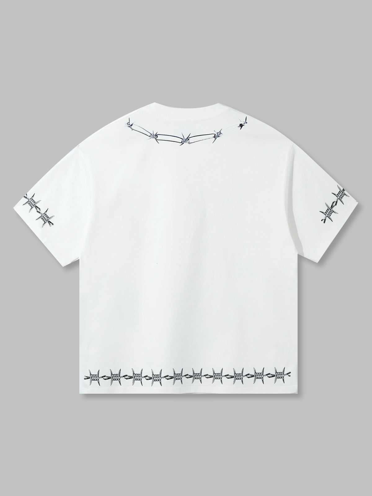 OBSTACLES & DANGERS© Praying Hands Thorn Print T-shirt