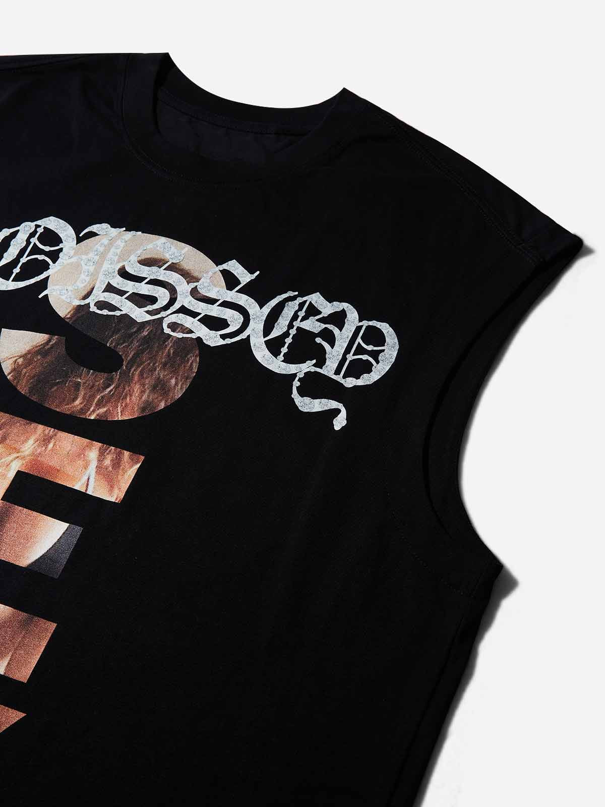 SEX Diamond Print Tank Top