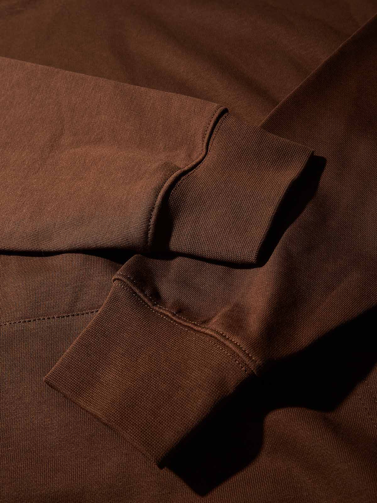 "Check out my grillz!" Brown Print Thin Hoodie