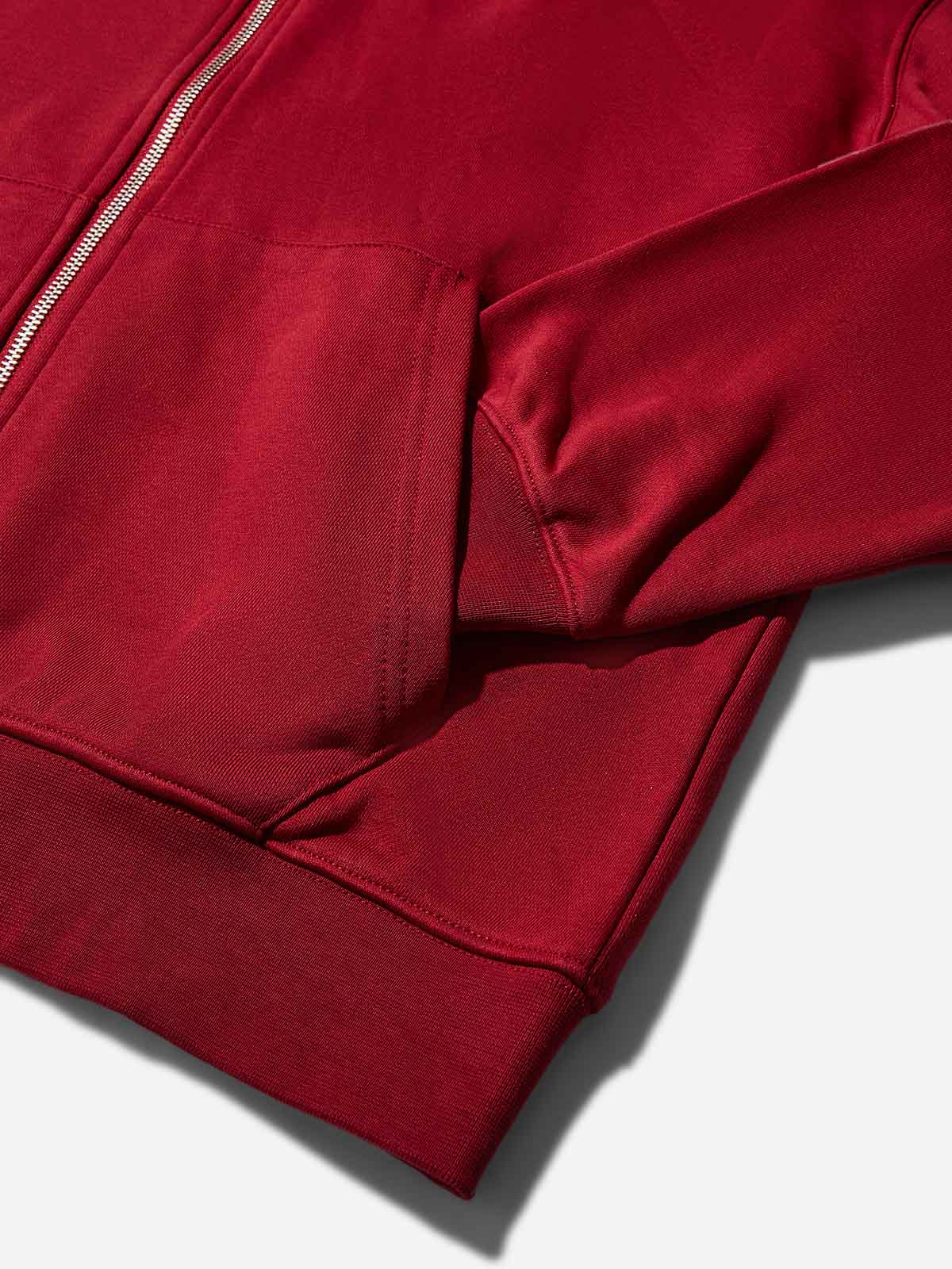Racing Preppy Red Print hoodie