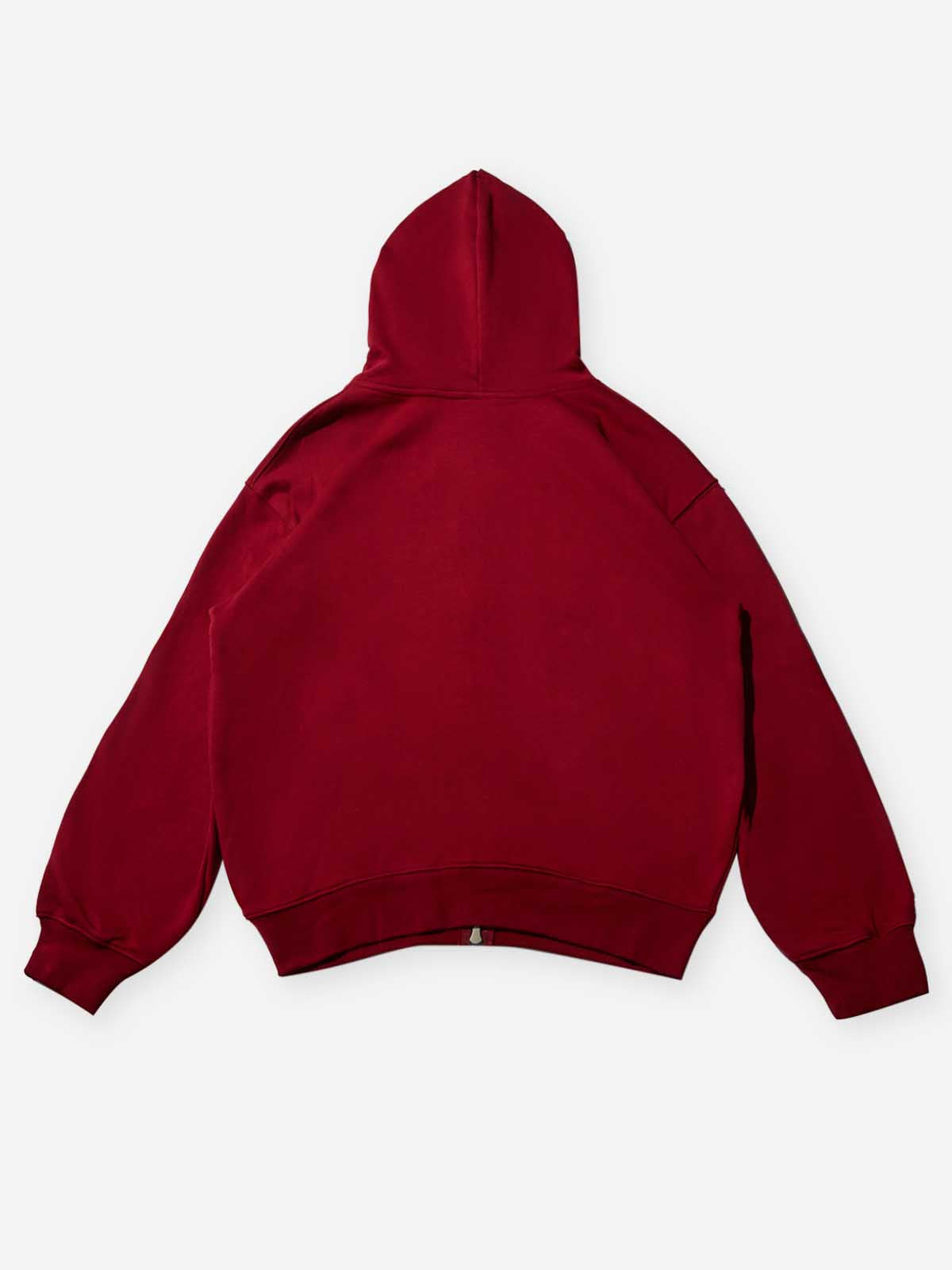 Own Noissey Own Money Glittering Red Print Hoodie