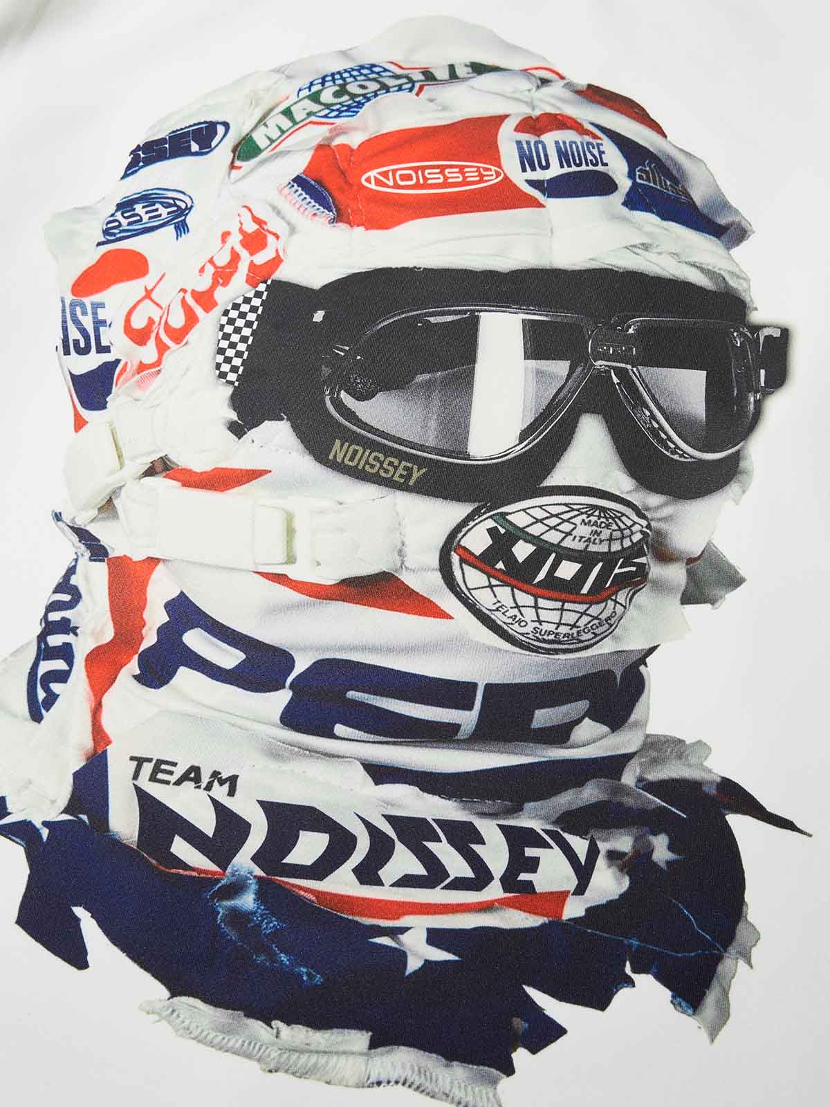 Racing-Inspired Tech Headgear & Double-Sleeve Printed Air-Cotton Long Sleeve
