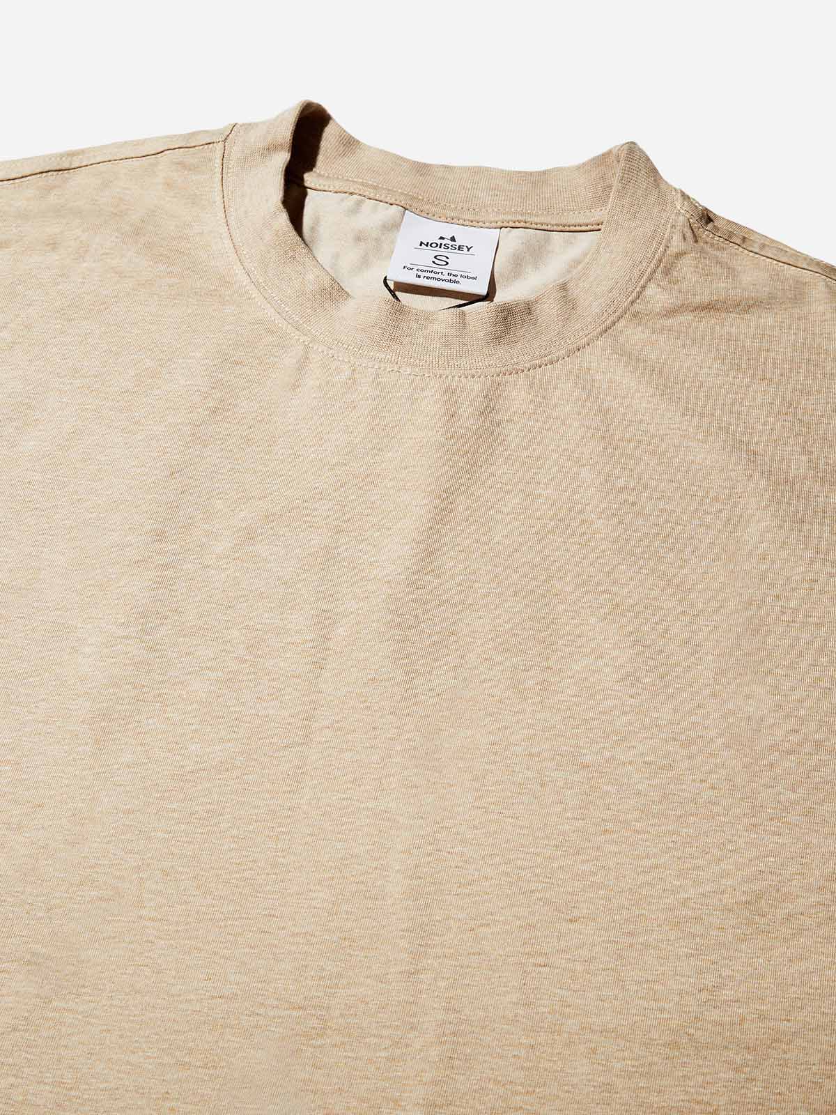 Boxy Oversized T-shirt with Hip-Hop Kid Covering Eyes Print