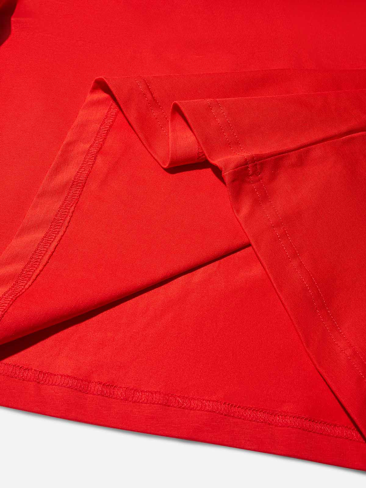 High-Quality Boxy Oversized Solid Color T-shirt