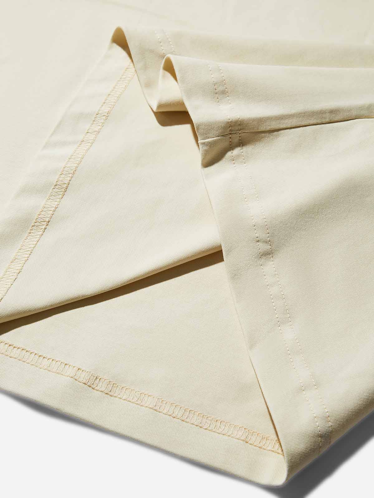 Boxy Oversized Beige T-shirt for Queen's DIY