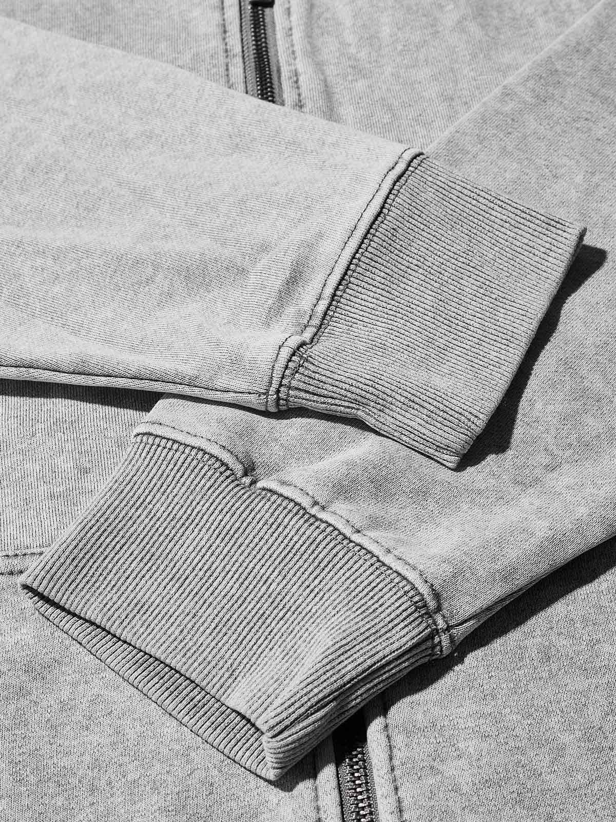 Hater wassop! Gray Printed Hoodie