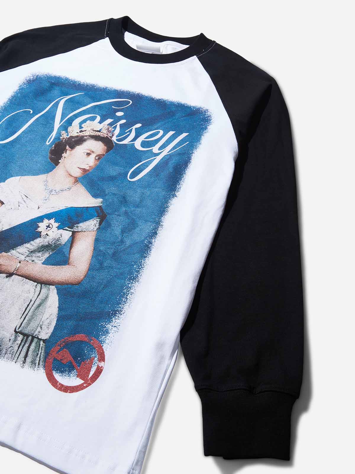"Basic bitches hate me!" Color-block Long Sleeve
