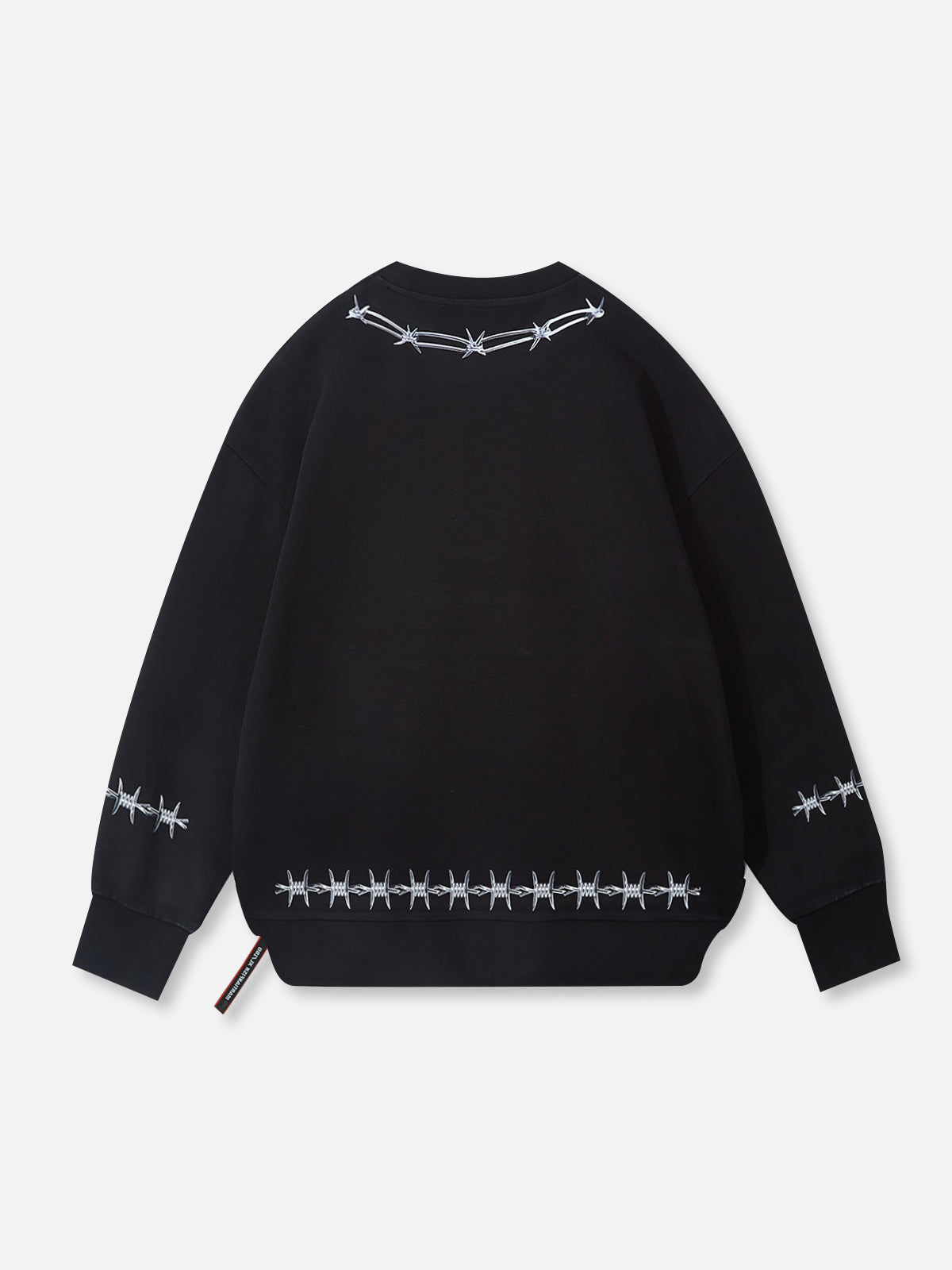 BOUNCE BACK© Sweatshirt mit Dekonstruiertem Halsketten-Print