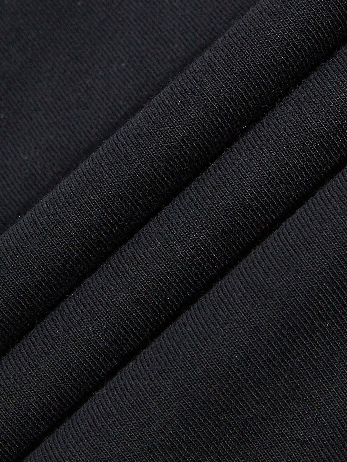 Microphone in the Forest black-print T-shirt