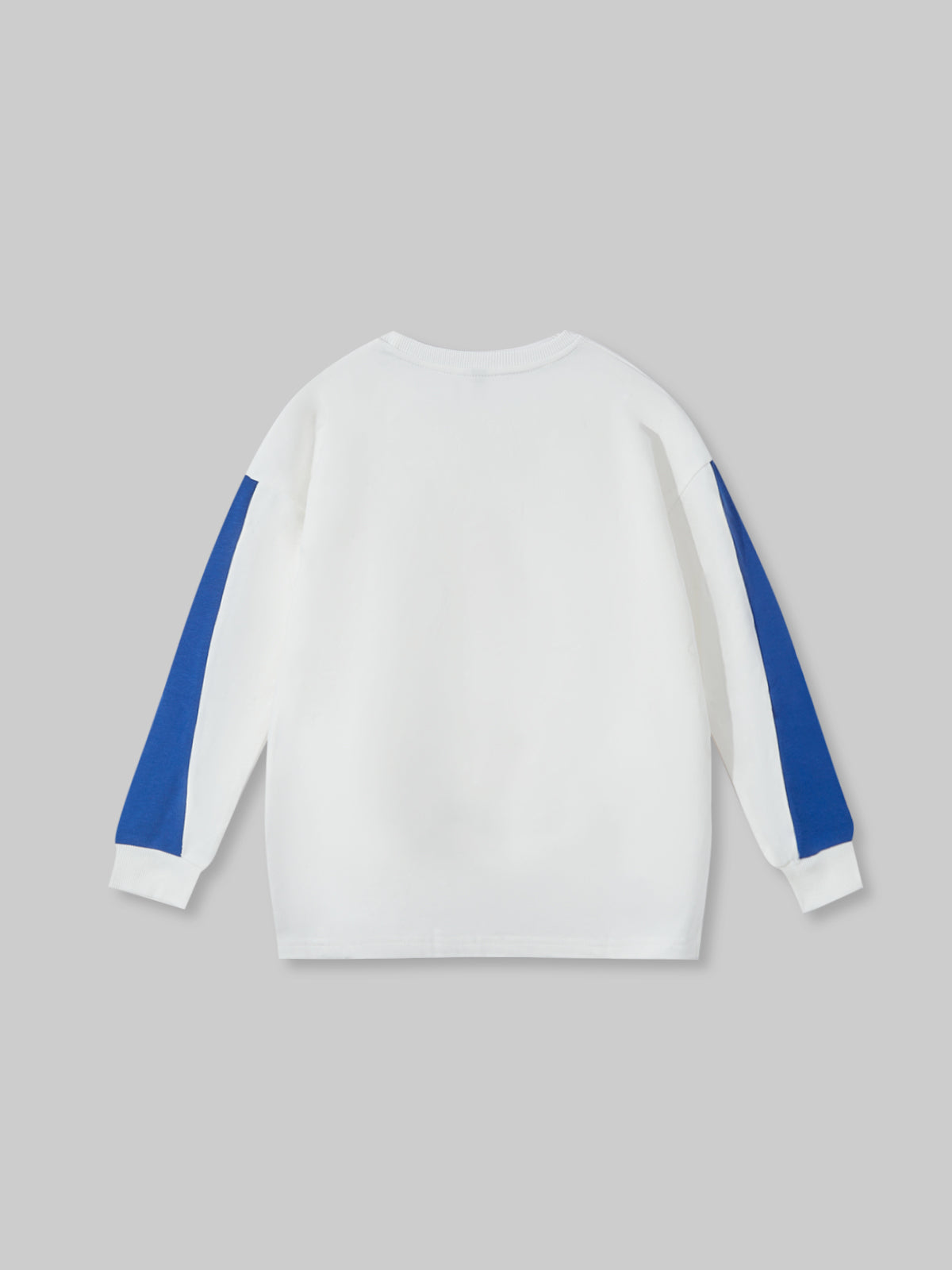 KIDS- Madonna and Child Colorblock Thick Round Neck Sweatshirt