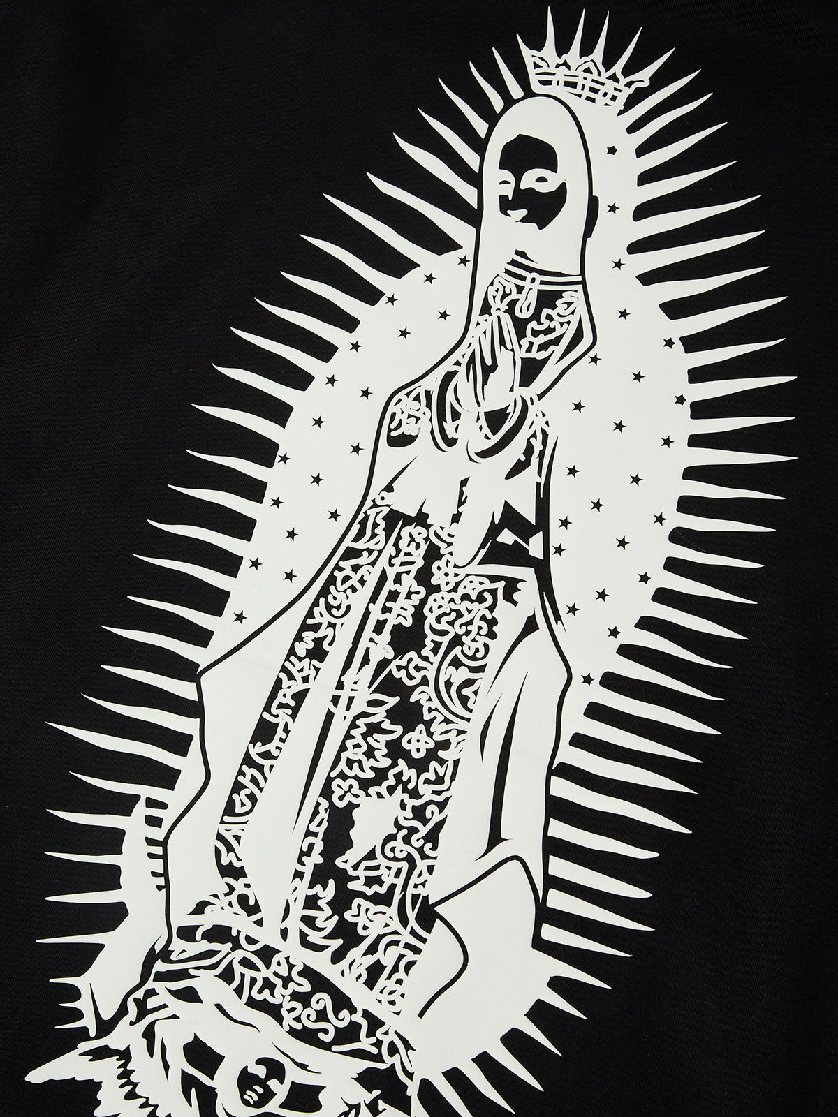 OBSTACLES & DANGERS© Glow-in-the-Dark Guadalupe Hoodie