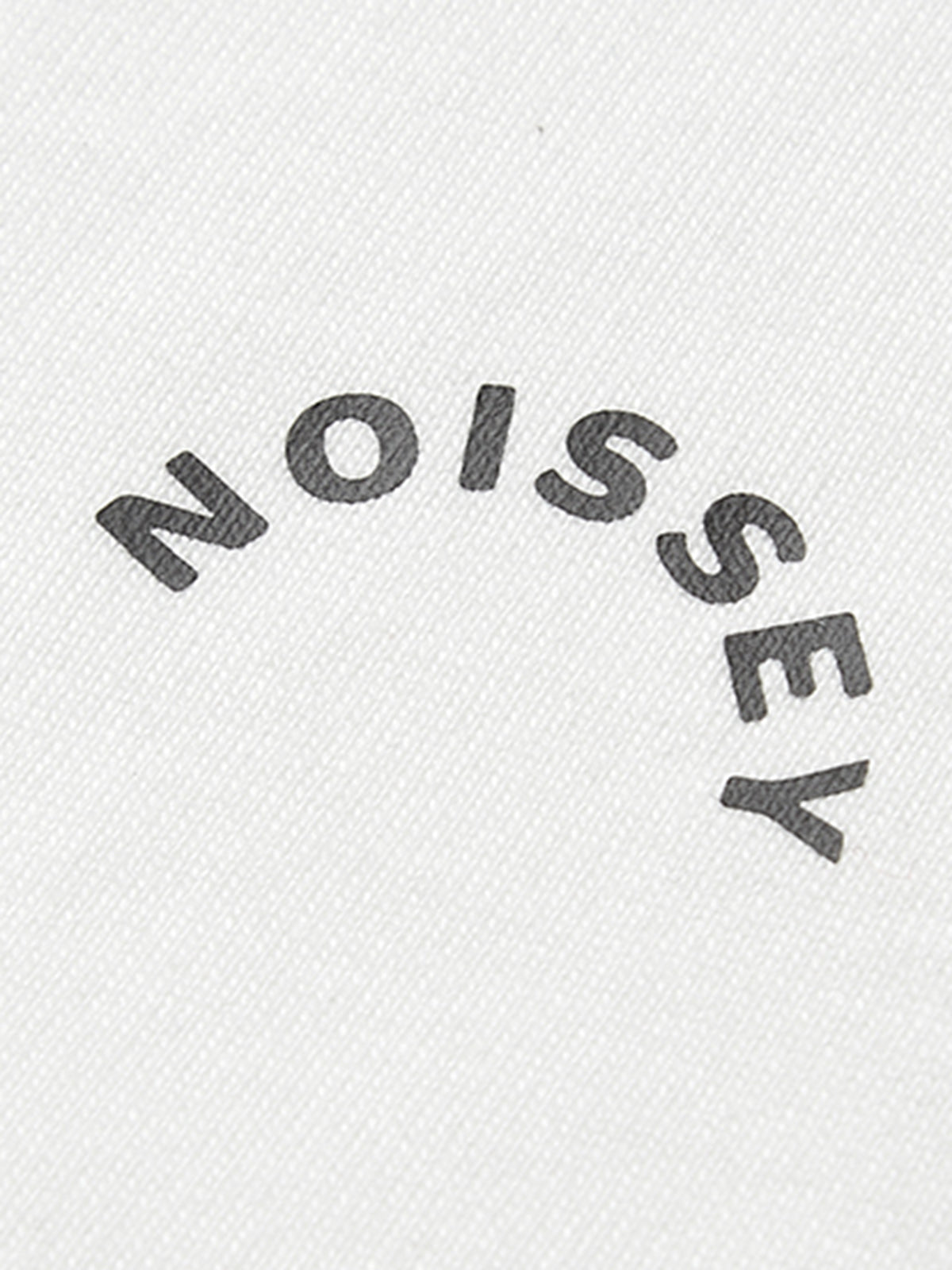 Noissey Floral Pattern Logo White T-shirt