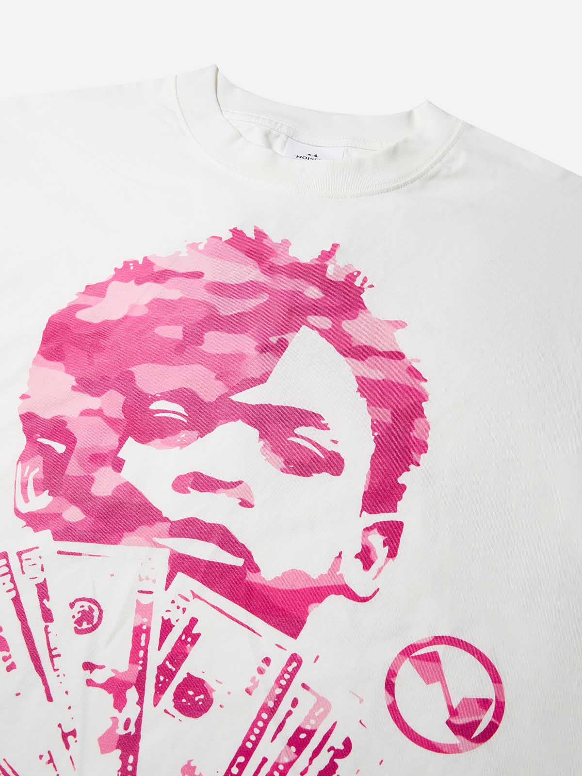 Holding Money Pink Camouflage Kid Art Print T-shirt