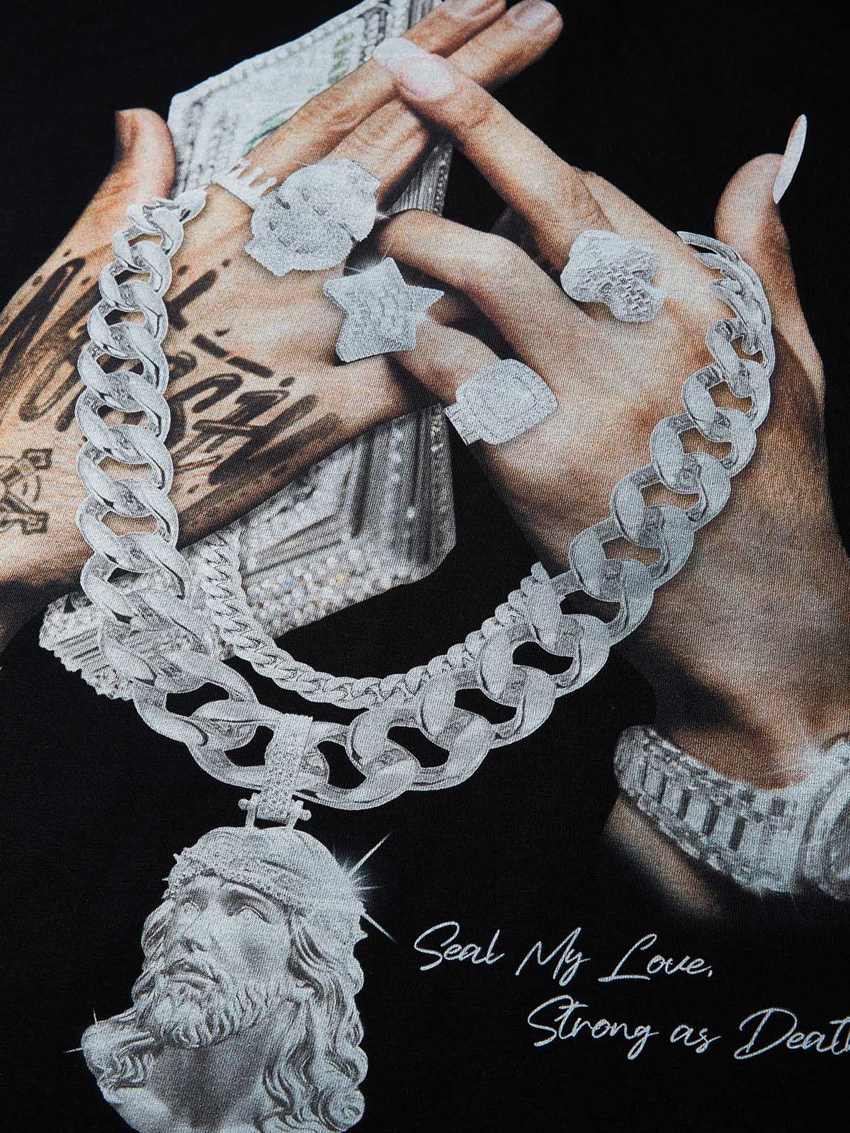 Seal My Love, Strong as Death Boxy Oversized T-shirt