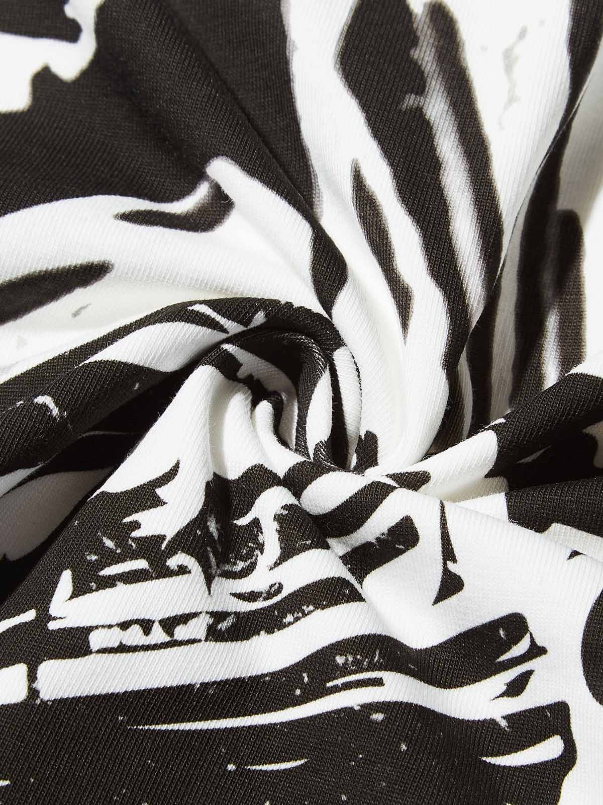 Trust God's Plan! Banksy Art Graffiti Print Boxy Oversized T-shirt