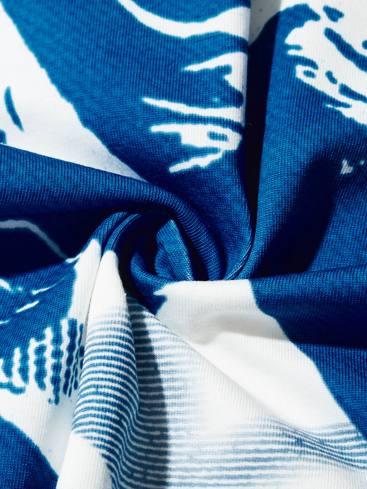 Skateboarding Teen in Motion Blueprint Monochrome Print T-shirt