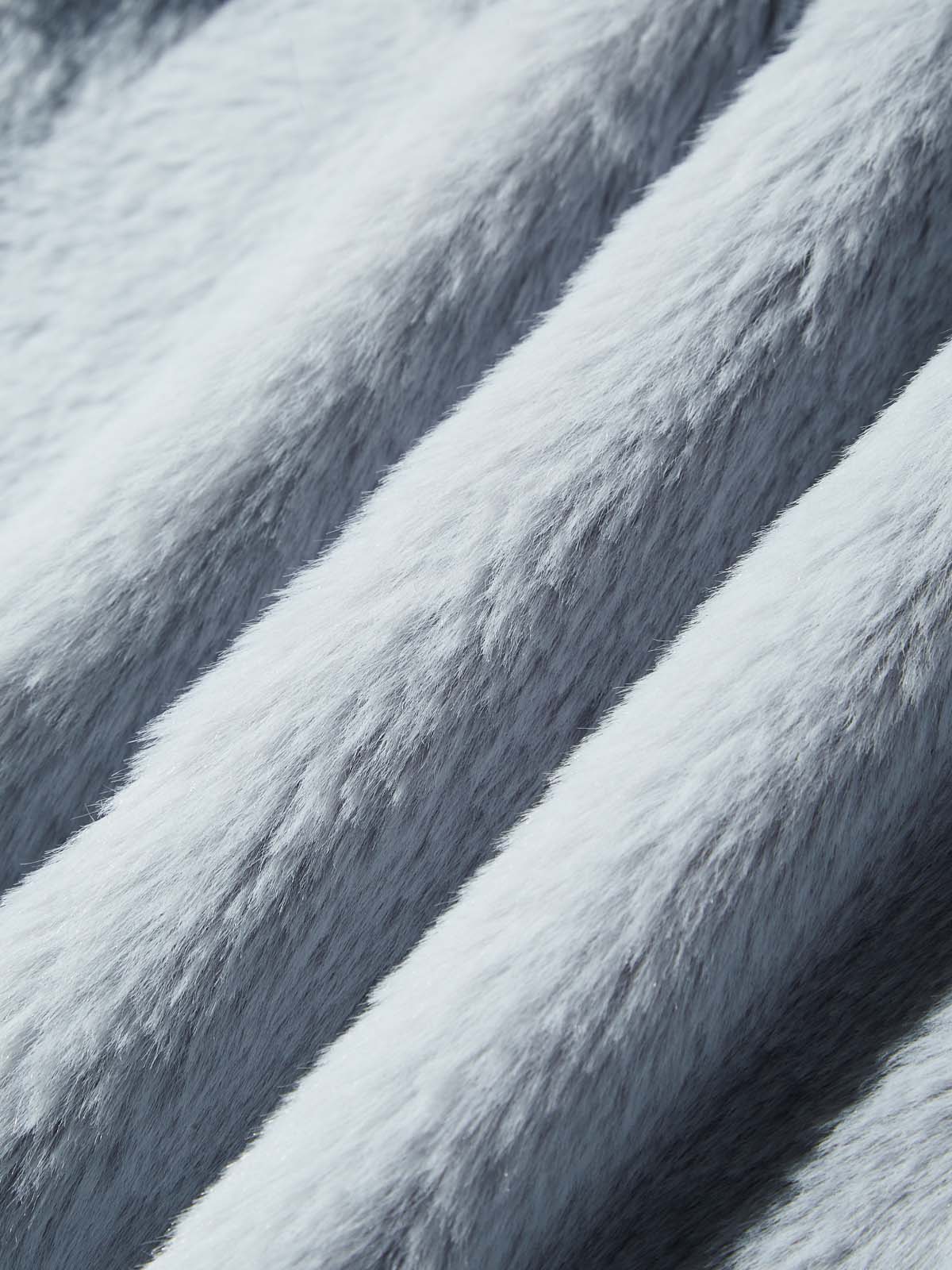 Fleece-lined Thickened Leather Coat with Fur Collar