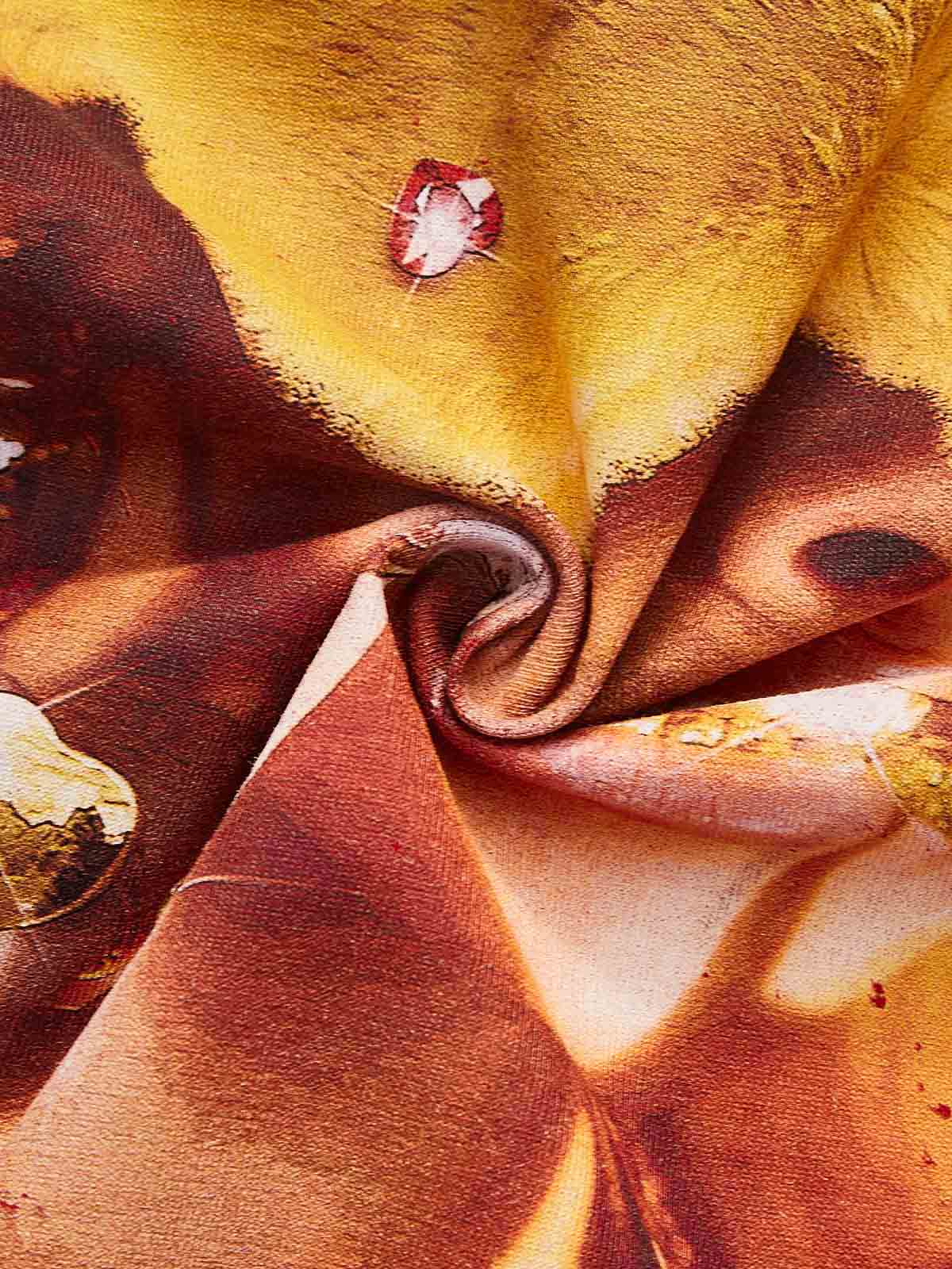 Octopus Balaclava Hat Headwear Red Printed T-shirt