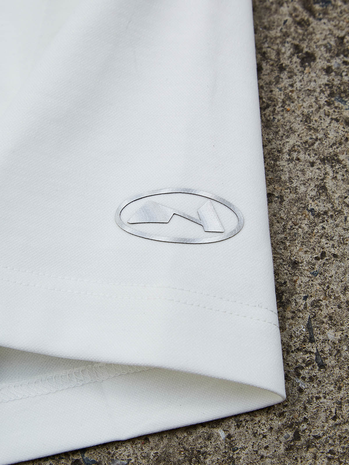 UV Shield & Negative Ion Cooling Logo-Printed T-Shirt