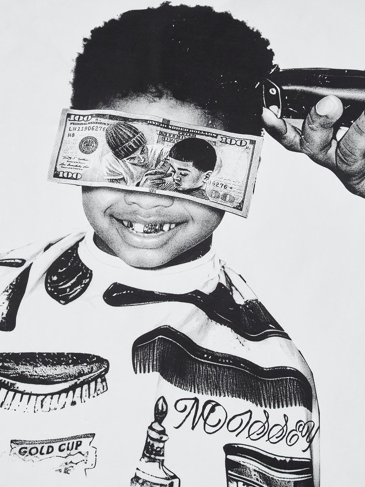 "Memorable Moments" Character Printed Boxy Oversized T-shirt