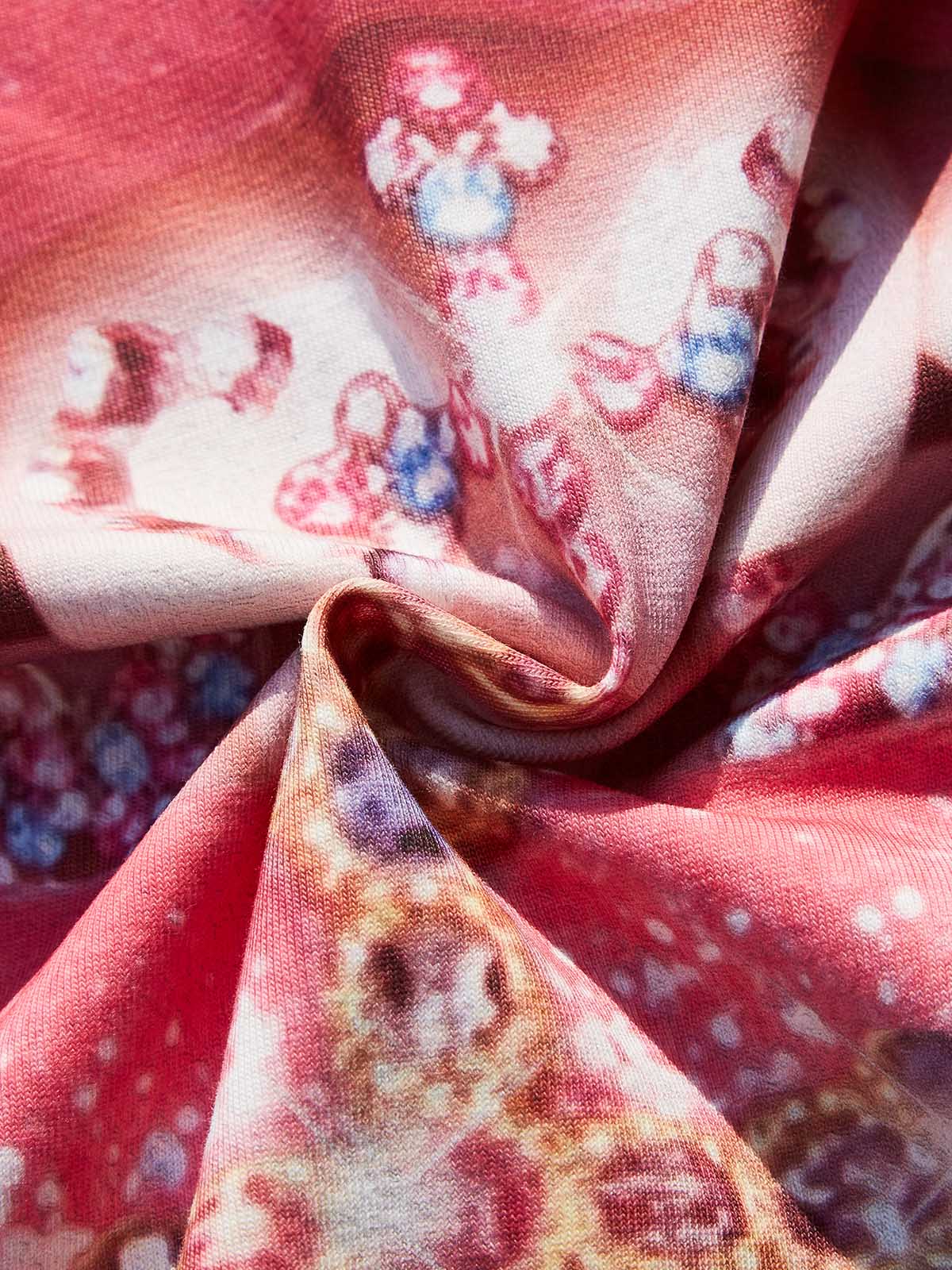 NOISSEY Y2K Grillz Tee - Rhinestone Graphic & Cool Touch Fabric