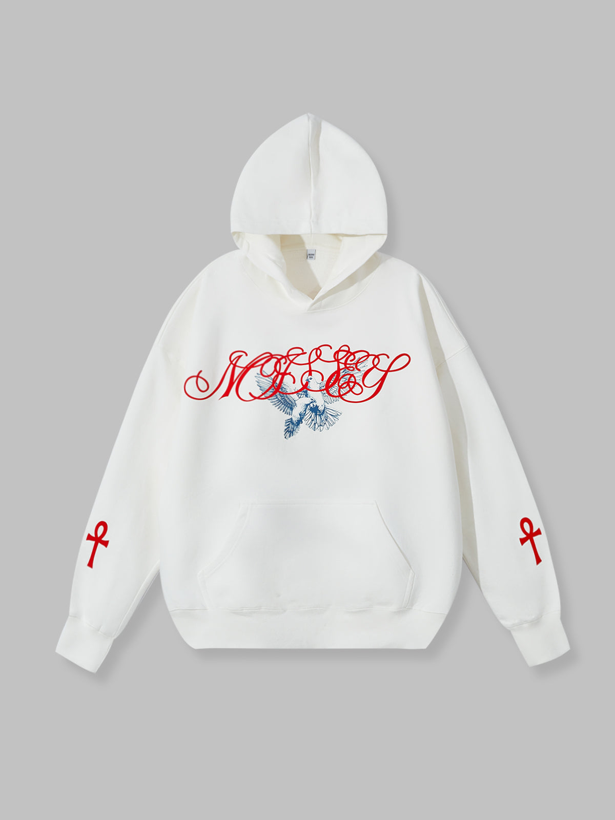 OBSTACLES & DANGERS© Noissey Original Madonna & Child 500g white Hoodies