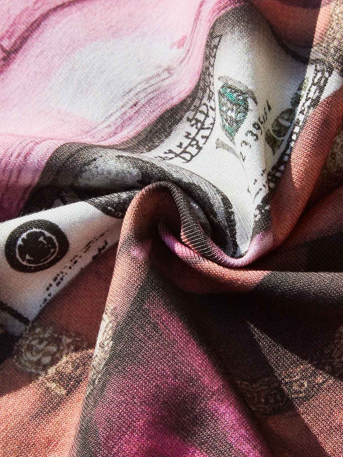 Money i$ the Motive Graphic Print Boxy Oversized T-Shirt Y2K Streetwear