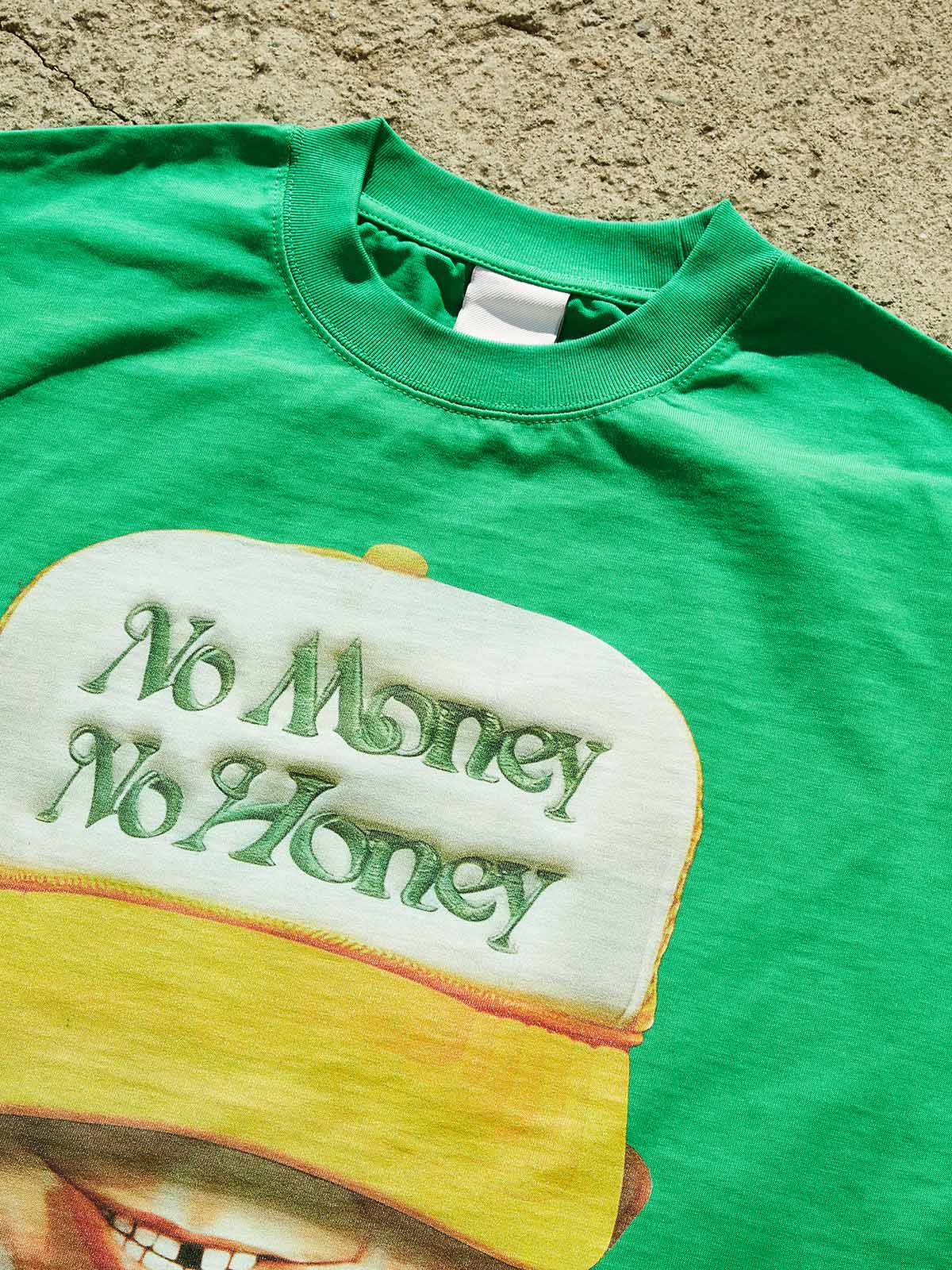 "No Money, No Honey." Bad Boy Oversized T-shirt
