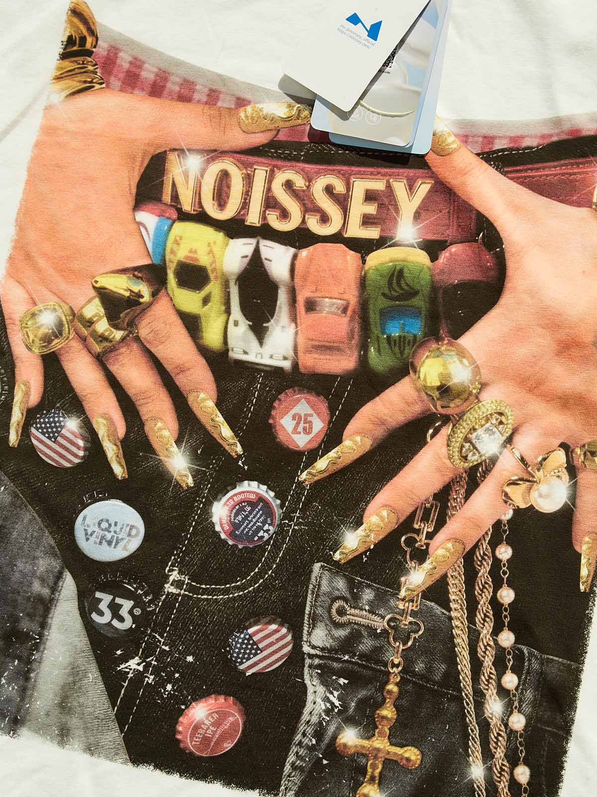 Saggy Style Femme Vibe Image Print T - shir