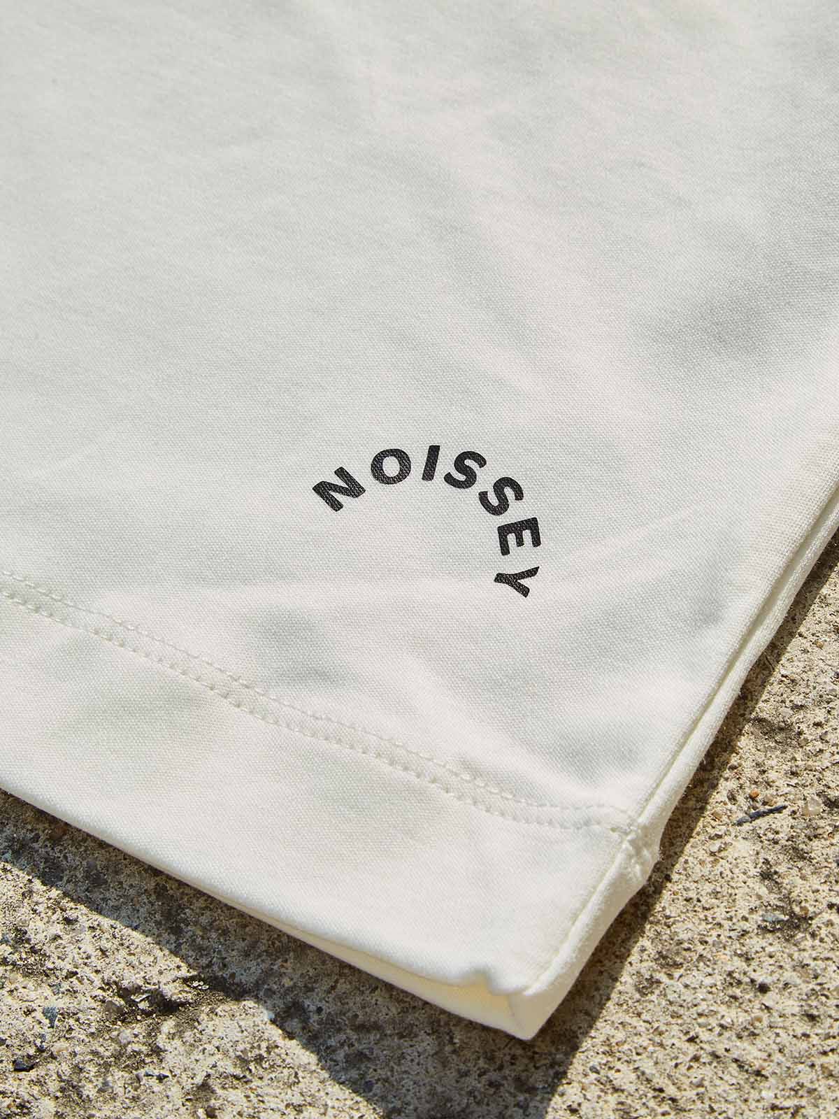 NOISSEY "Peak Exploration" Graphic Tee - Glacier White Heavyweight Streetwear T-Shirt