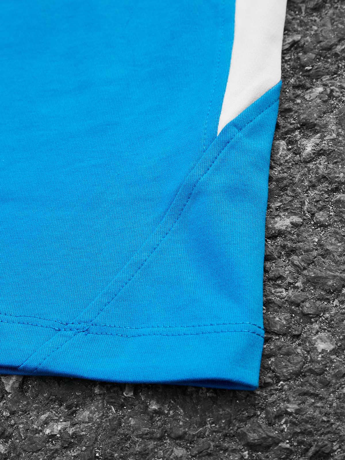 Sapphire Blue Knit Hat Print T-shirt