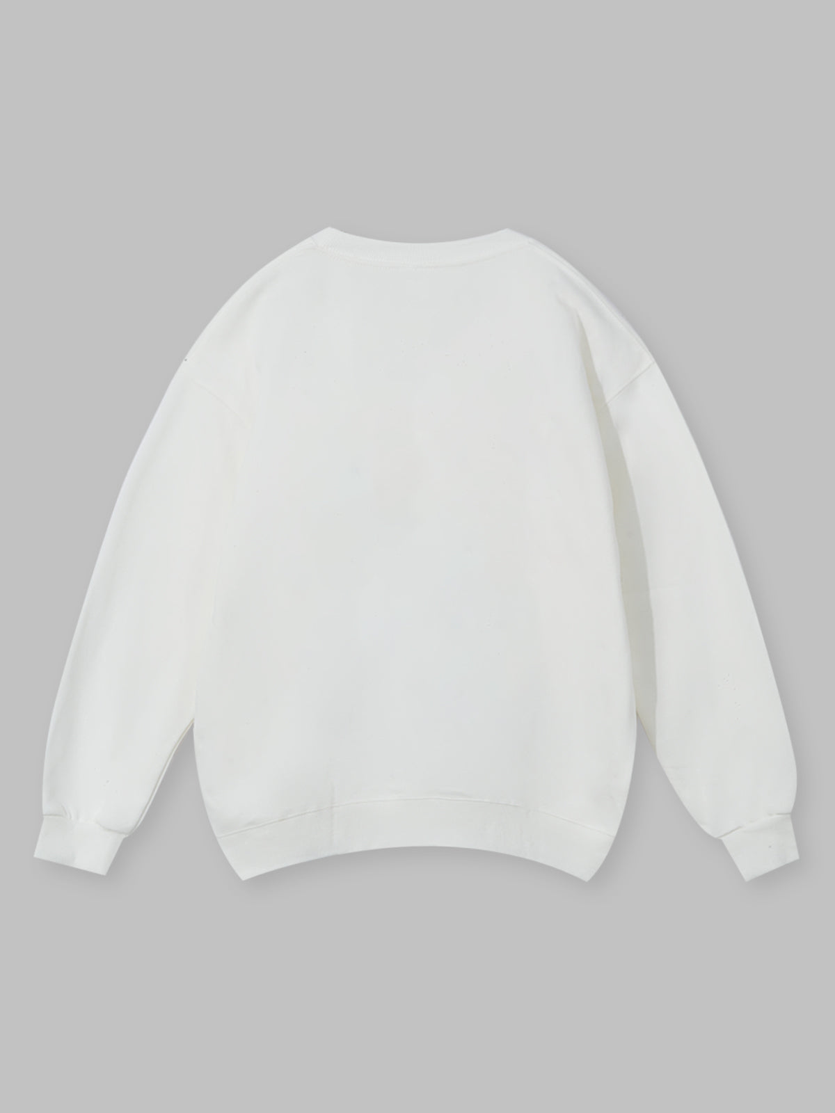 UNKNOWN ALLURE© Black Madonna 320Gg White Sweatshirt